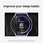 SAMSUNG Galaxy Watch 6 44mm Bluetooth Smartwatch Biggest Screen, US Version, Graphite
