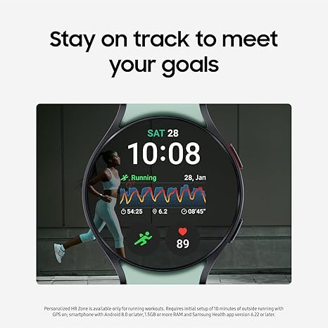 SAMSUNG Galaxy Watch 6 44mm Bluetooth Smartwatch Biggest Screen, US Version, Graphite