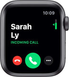 Apple Watch Series 5 (GPS, 40MM) - Space Gray Aluminum Case with Black Sport Band