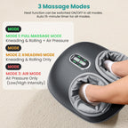 Foot Massager with Heat, FSA Eligible Deep Kneading Therapy Air Compression