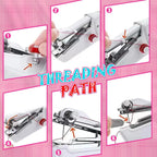 Mini Portable Handheld Stitch Machine – Quick Fabric Repair Sewing Tool