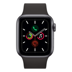 Apple Watch Series 5 (GPS, 40MM) - Space Gray Aluminum Case with Black Sport Band