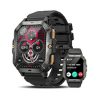 Military Smart Watches for Men Fitness Smart Watch for Android and iPhone, Waterproof
